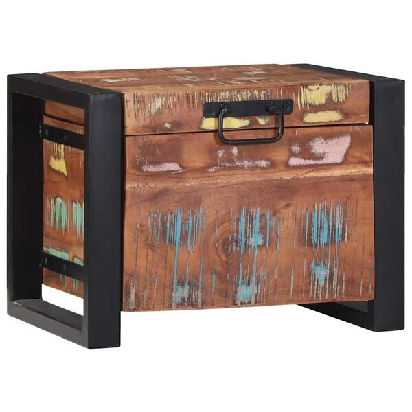 vidaXL &Uacute;ložn&eacute; truhlice Viacfarebn&yacute; 40 x 30 x 30 cm Recyklovan&yacute; mas&iacute;v