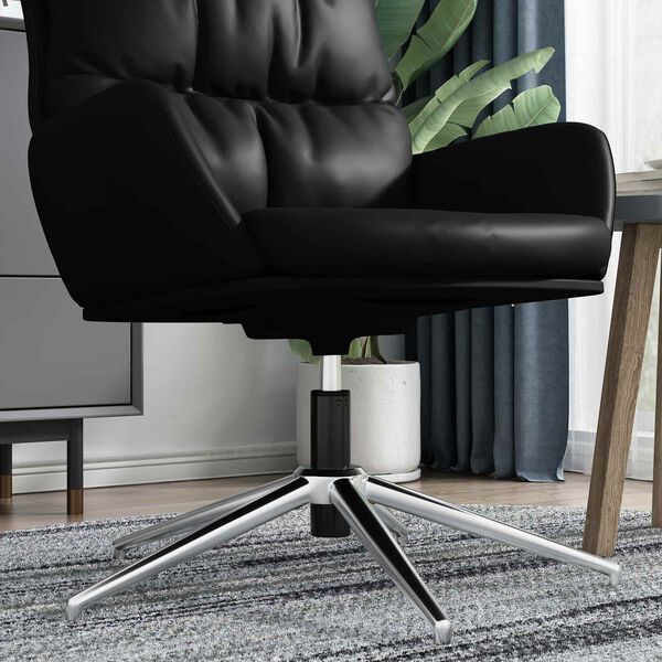 vidaXL Plynový valec kancelárskej stoličky Čierna 239-309 mm Železo