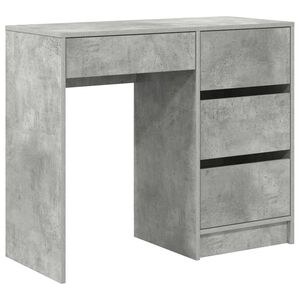 vidaXL St&ocirc;l Bet&oacute;nov&aacute; &scaron;ed&aacute; Kompozitn&eacute; drevo 90 x 37,5 x 75 cm