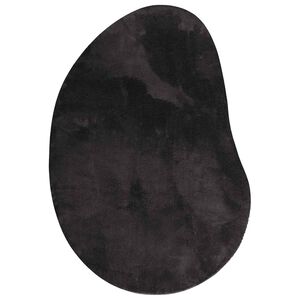 vidaXL Koberec HUARTE Čierna 80 x 150 cm Polyester