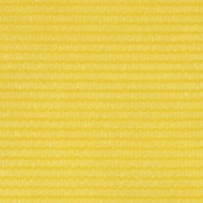 vidaXL Balkónová markíza, žltá 120x600 cm, HDPE