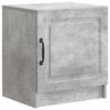 vidaXL Nočn&yacute; stol&iacute;k Bet&oacute;novo siv&aacute; 43 x 34,5 x 47 cm Kompozitn&eacute; drevo