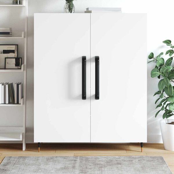 vidaXL rukov&auml;ť Jednofarebn&yacute; 2 pcs Čierna 380 x 34 x 85 mm Hlin&iacute;k a PP