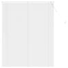 vidaXL Žal&uacute;zia Nastaviteľn&aacute; Biely 150 x 120 cm PVC