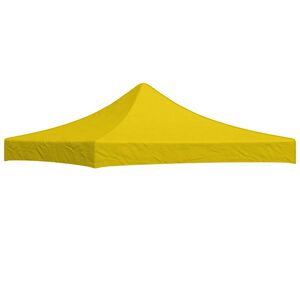 vidaXL Strecha na p&aacute;rty stan 3x3 m, žlt&aacute; 270 g/m&sup2;