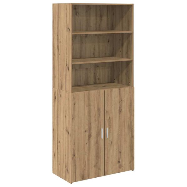 vidaXL Highboard Remeseln&yacute; dub 80 x 42,5 x 185 cm Kompozitn&eacute; drevo