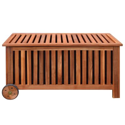 vidaXL Záhradný úložný box 118x52x58 cm, drevo