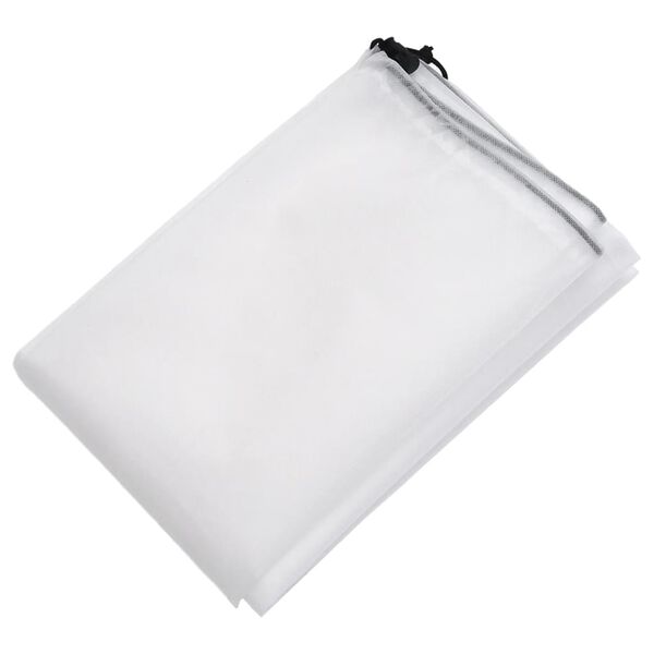 vidaXL Flísové kryty na rastliny so šnúrkou 4 ks 70 g/m² 0,8x1 m