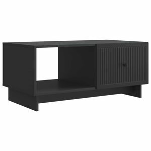 vidaXL Konferenčn&yacute; stol&iacute;k Čierna 90 x 50 x 40 cm Kompozitn&eacute; drevo