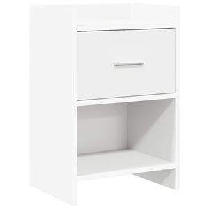 vidaXL Nočn&eacute; stol&iacute;ky Biela 40 x 30 x 60 cm Kompozitn&eacute; drevo