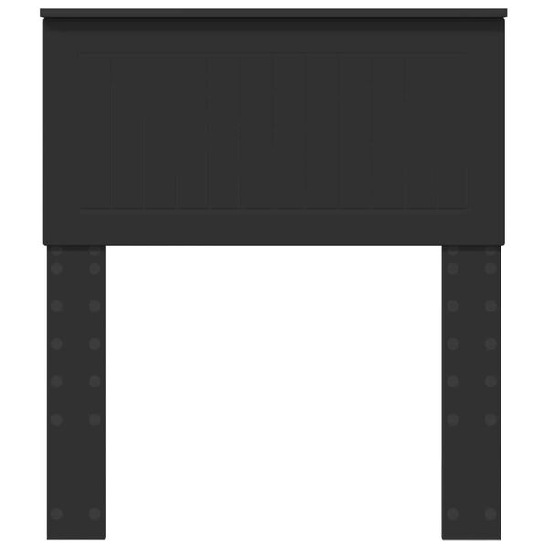 vidaXL Zadn&eacute; čelo Čierny dub 75 cm Kompozitn&eacute; drevo