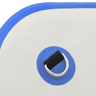 vidaXL Nafukovacia plávajúca plošina modro-biela 300x150x15 cm