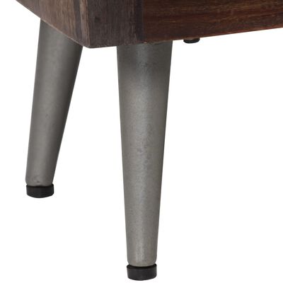 vidaXL Nočný stolík, recyklovaný masív 40x30x50 cm