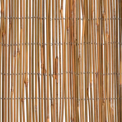 vidaXL Bambusový plot 500x100 cm