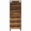 vidaXL Highboard Star&eacute; drevo 69,5 x 34 x 180 cm Kompozitn&eacute; drevo