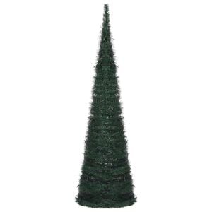 vidaXL Vianočn&yacute; stromček Zelen&aacute; 150 x 150 cm PVC
