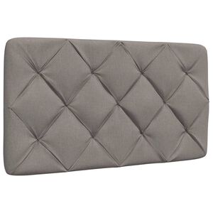 vidaXL Vank&uacute;&scaron; na čelo postele sivohned&yacute; 80 cm l&aacute;tka