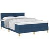vidaXL Posteľ s pružinov&yacute;m r&aacute;mom s vank&uacute;&scaron;om Modr&aacute; 140 x 190 cm l&aacute;tka