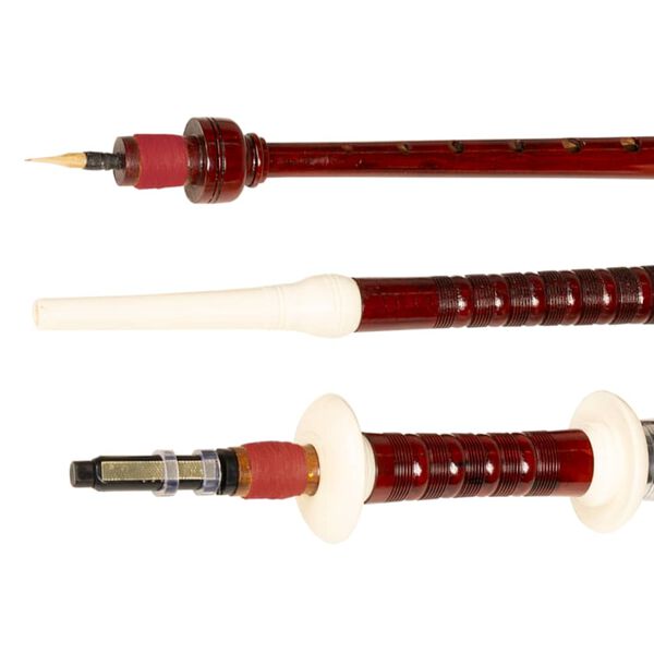 vidaXL &Scaron;k&oacute;tske gajdy goralsk&eacute;, červen&yacute; tartan Royal Stewart