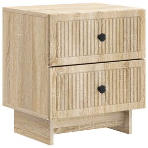 vidaXL Nočn&yacute; stol&iacute;k Dub sonoma 43 x 34,5 x 47,5 cm Kompozitn&eacute; drevo