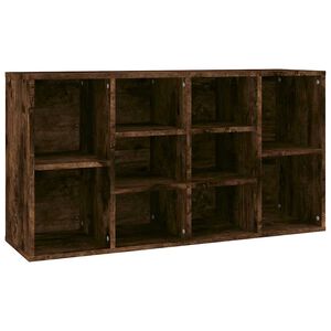 vidaXL Lavica na top&aacute;nky dymov&yacute; dub 103x30x55 cm spracovan&eacute; drevo