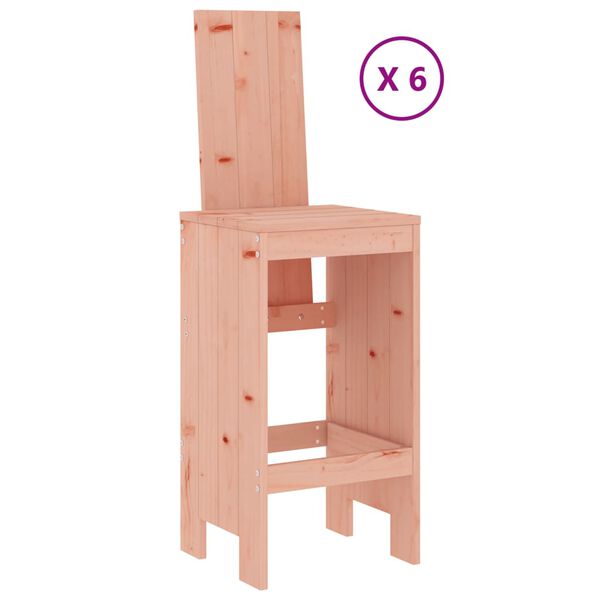 vidaXL 7-dielna z&aacute;hradn&aacute; barov&aacute; s&uacute;prava mas&iacute;vny douglas