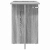 vidaXL Koncov&yacute; st&ocirc;l Siv&yacute; Sonoma 35 x 40 x 55 cm Kompozitn&eacute; drevo