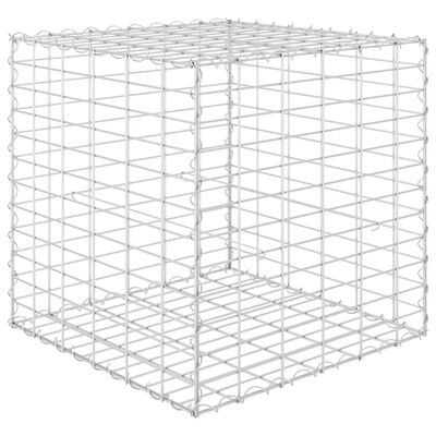 vidaXL Gabiónový vyvýšený záhon kocka 60x60x60 cm oceľový drôt