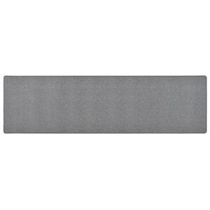 vidaXL Kobercov&yacute; beh&uacute;ň tmavo siv&yacute; 50x200 cm