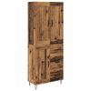 vidaXL Highboard Star&eacute; drevo 69,5 x 34 x 180 cm Kompozitn&eacute; drevo
