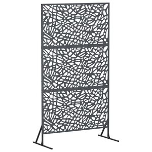 vidaXL Z&aacute;ves na zabezpečenie s&uacute;kromia 100 x 50 x 180 cm Oceľ
