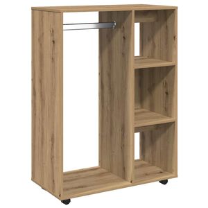 vidaXL &Scaron;atn&iacute;k dub artisan 80x40x110 cm drevotrieska