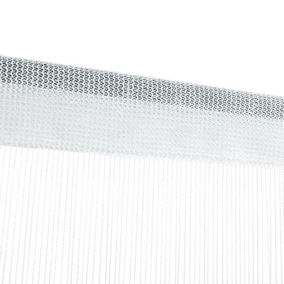 vidaXL Šnúrkový záves, 2 ks, 140x250 cm, biely