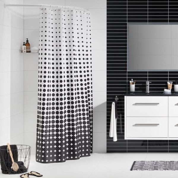 Sealskin Sprchov&yacute; z&aacute;ves Speckles 180 cm čierny 233601319