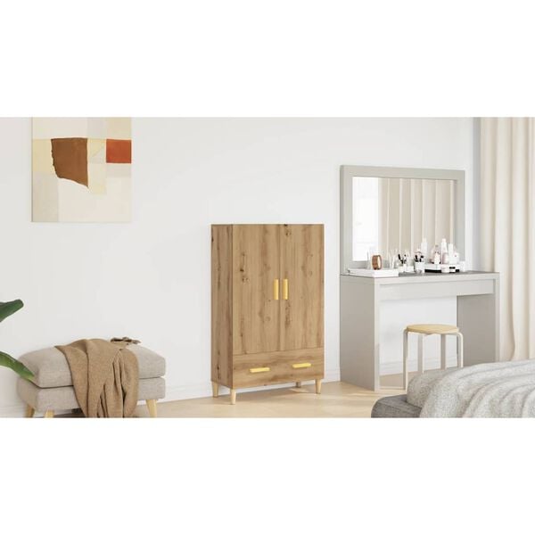 vidaXL Highboard Artisan Dub 70x31x115 cm Engineered Wood