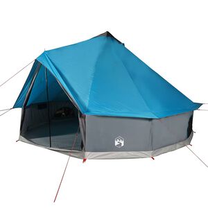 vidaXL Rodinn&yacute; stan tipi 8 os&ocirc;b modr&yacute; vodeodoln&yacute;