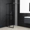 vidaXL Sprchová zástena walk-in, priehľadné tvrdené sklo 118x190 cm