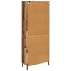 vidaXL Highboard Star&eacute; drevo 69,5 x 34 x 180 cm Kompozitn&eacute; drevo