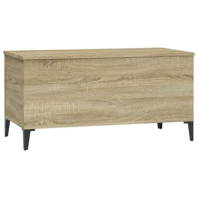 vidaXL Konferenčný stolík dub sonoma 90x44,5x45 cm spracované drevo