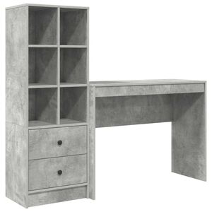 vidaXL St&ocirc;l Bet&oacute;nov&aacute; &scaron;ed&aacute; 145,5 x 40 x 127 cm 2 ks