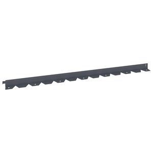 vidaXL Obrubn&iacute;k tr&aacute;vnika 10 ks 102 x 4 x 4 cm Oceľ Antracitov&aacute;