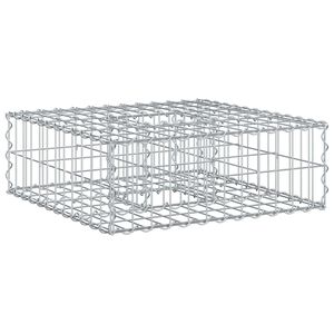 vidaXL Gabi&oacute;nov&aacute; vyv&yacute;&scaron;en&aacute; posteľ 60 x 60 x 20 cm Pozinkovan&aacute; oceľ