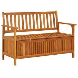 vidaXL Z&aacute;hradn&aacute; &uacute;ložn&aacute; lavica 120 cm, ak&aacute;ciov&yacute; mas&iacute;v