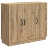 vidaXL Serv&iacute;rovacia skriňa Dub artisan 89 x 34,5 x 77 cm