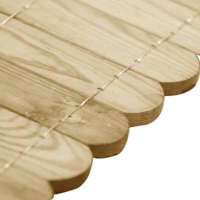 vidaXL Trávnikové lemy 2ks 120 cm impregnované borovicové drevo