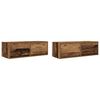 vidaXL TV stol&iacute;ky 2 ks star&eacute; drevo 80x31x25,5 cm spracovan&eacute; drevo
