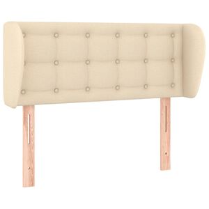 vidaXL Čelo postele so z&aacute;hybmi kr&eacute;mov&yacute; 83x23x78/88 cm l&aacute;tka