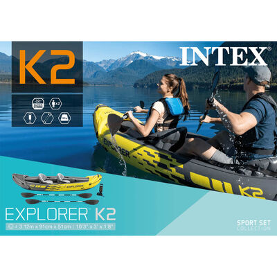 Intex Nafukovací kajak Explorer K2 312x91x51 cm 68307NP