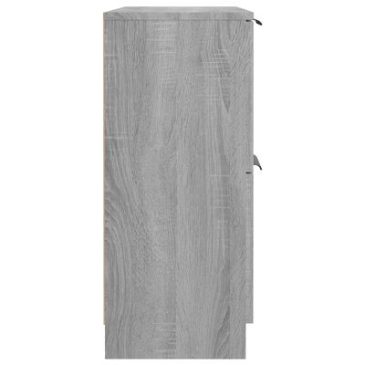 vidaXL Komoda sivý dub sonoma 60x30x70 cm spracované drevo