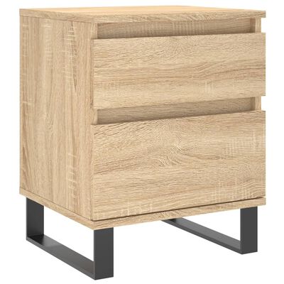 vidaXL Nočný stolík, dub sonoma 40x35x50 cm, kompozitné drevo